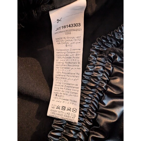 SHEIN Black Cargo Pants Size XL Drawstring - Picture 3 of 5